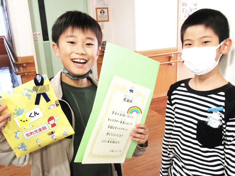 仙台けやきの杜・荒町児童館　子どもたちに「五橋つうしん」のキャラ依頼　選ばれたのは暖人さんの「シマエナガ」